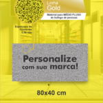 Tapete Personalizado - Vinilkap Gold - 80x40 cm - Prata